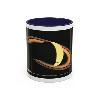 Space - Saturn (1981) (Map) Accent Coffee Mug