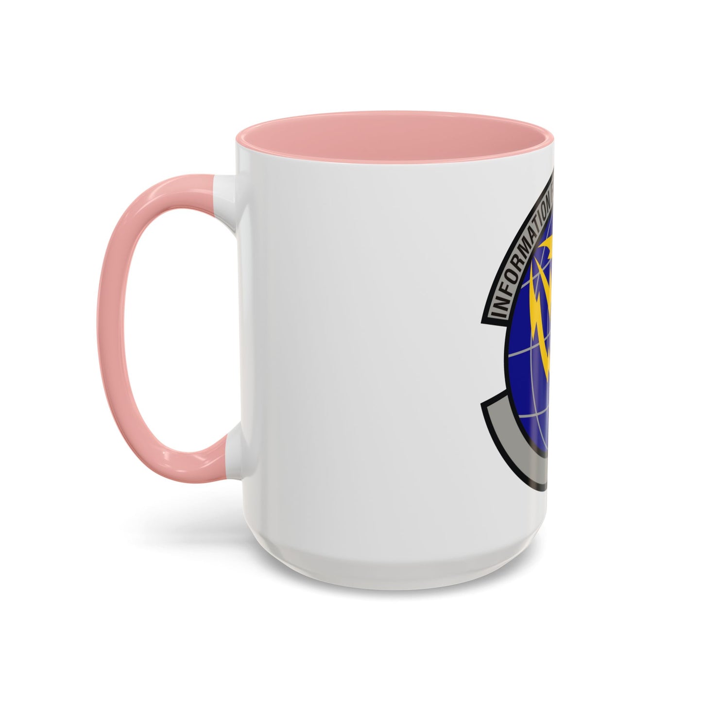 50 Communications Squadron USSF (U.S. Air Force) Accent Coffee Mug