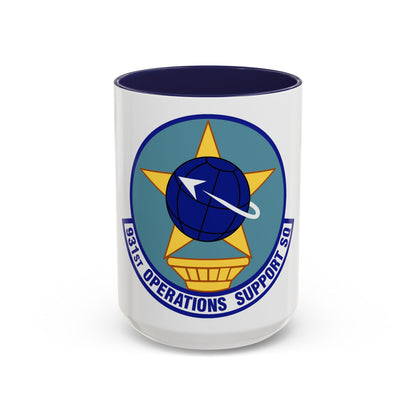 931st Operations Support Squadron (U.S. Air Force) Accent Coffee Mug
