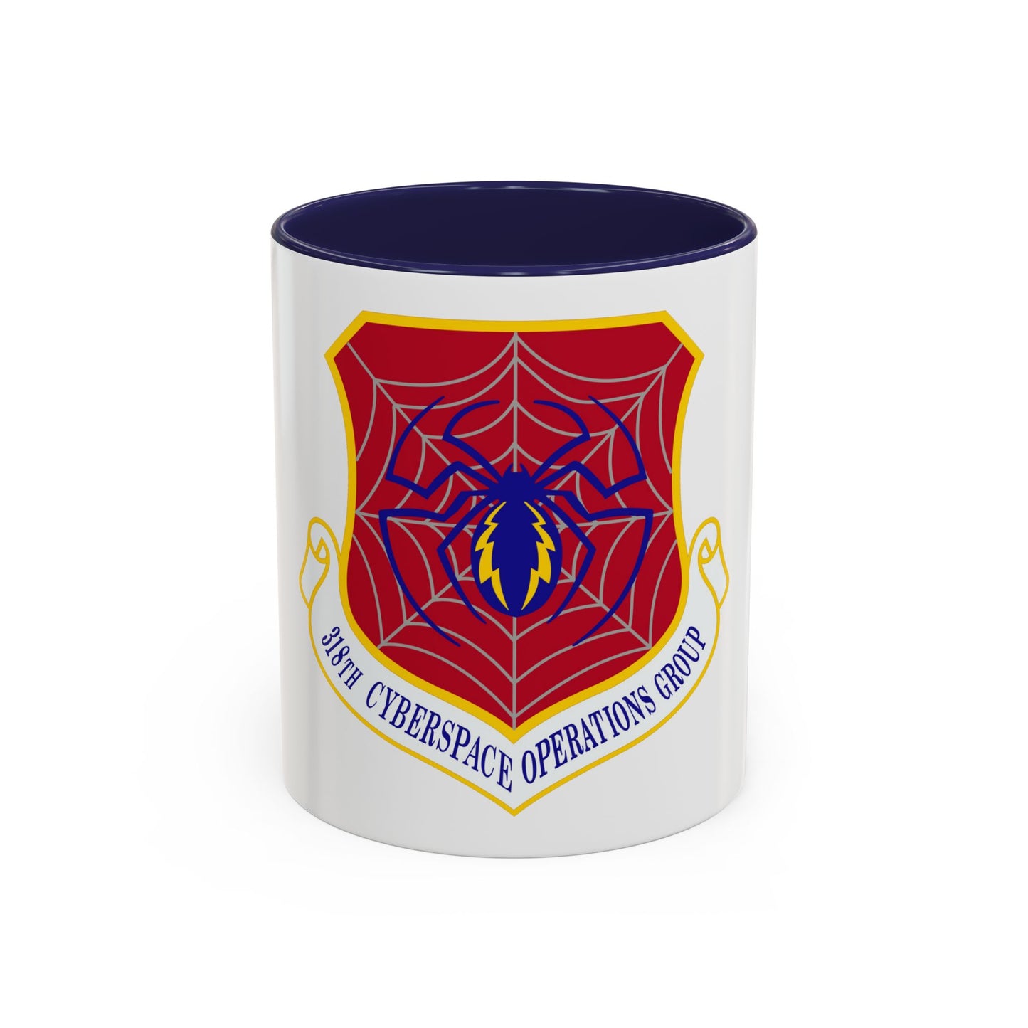 318 Cyberspace Operations Group ACC (U.S. Air Force) Accent Coffee Mug