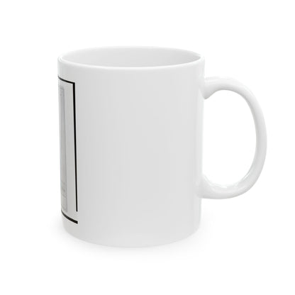 A.( ) Greenwall, Confederate Army Officer, Full-Length Portrait, Facing Front (U.S. Civil War) White Coffee Mug