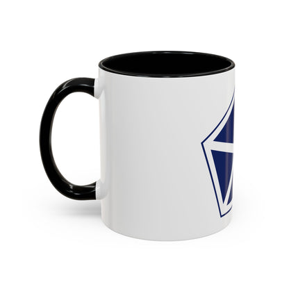 V Corps United States (U.S. Army) Accent Coffee Mug