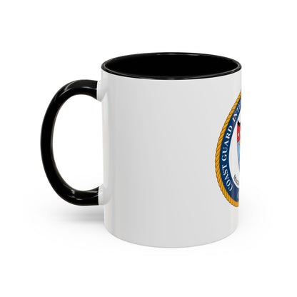 USCG Intelligence Coordination Ctr (U.S. Coast Guard) Accent Coffee Mug