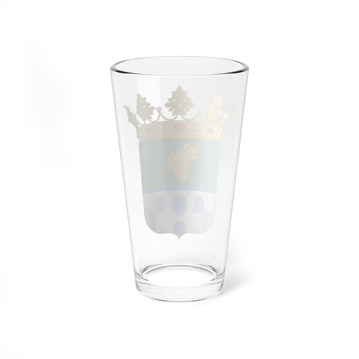 Escudo de Alhama de Almería (Spain) (Coat of Arms) Pint Glass 16oz