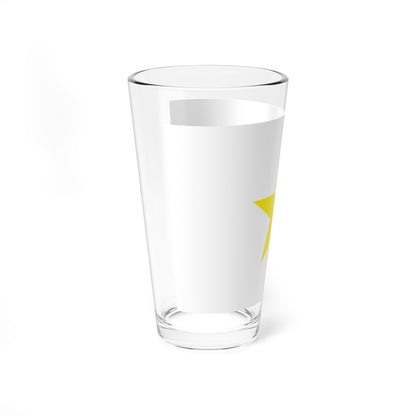 Flag of Niseko Hokkaido 1933-1968 (Japan) Pint Glass 16oz