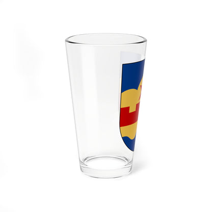 Västra Tollstad församling vapen (Sweden) (Coat of Arms) Pint Glass 16oz