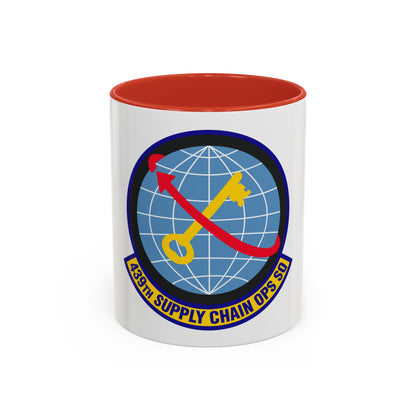 439th Supply Chain Operations Squadron (U.S. Air Force) Accent Coffee Mug