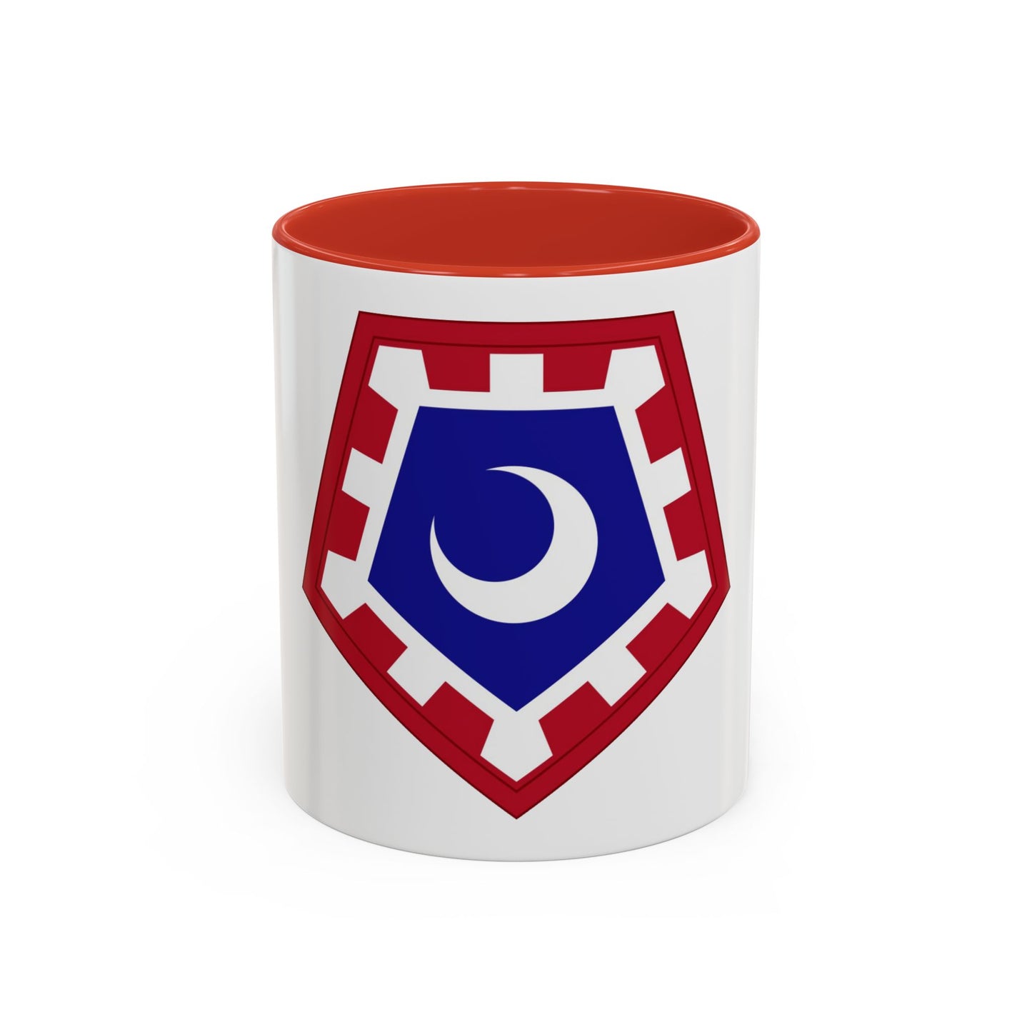 117 Engineer Brigade (U.S. Army) Accent Coffee Mug