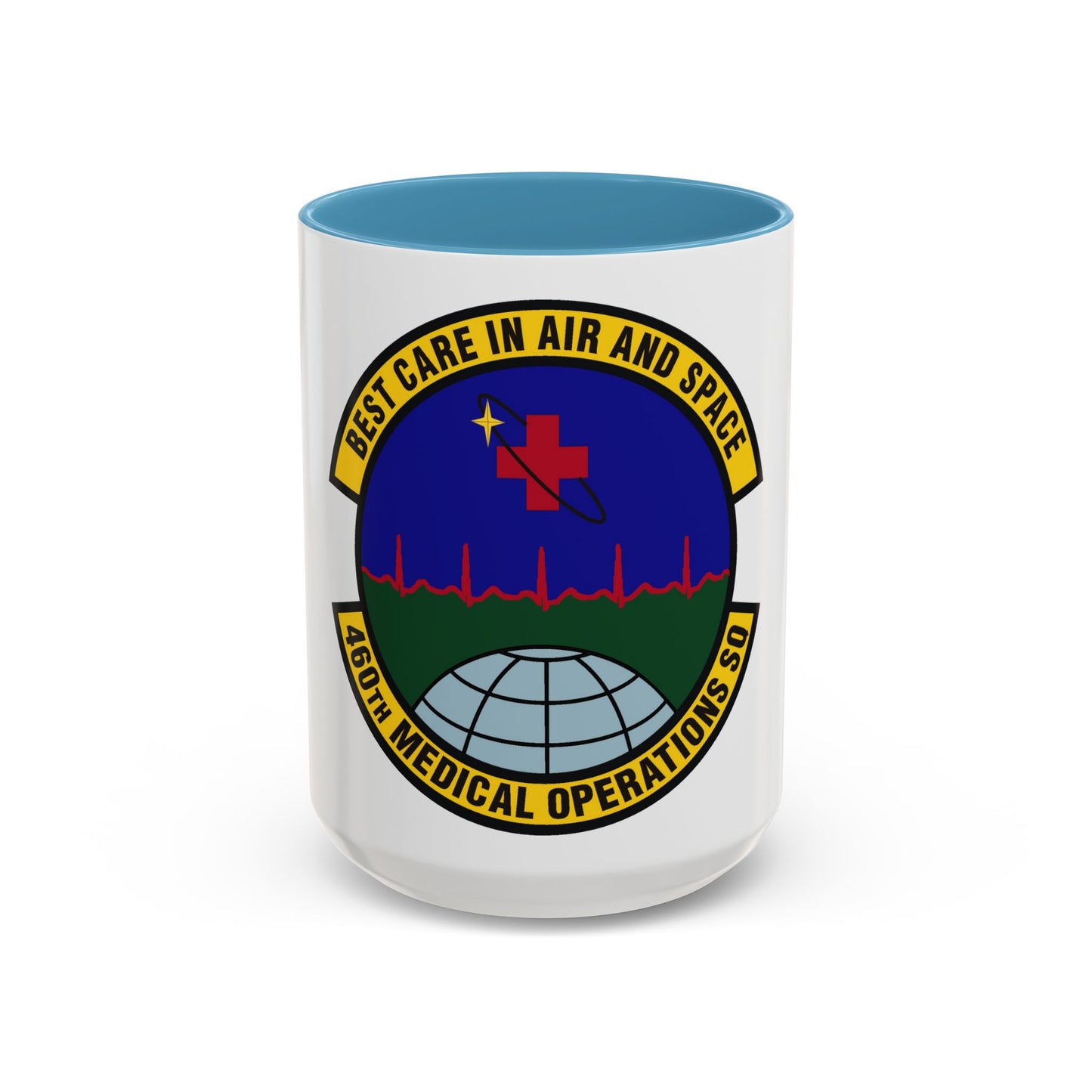 460th Medical Operations Squadron (U.S. Air Force) Accent Coffee Mug