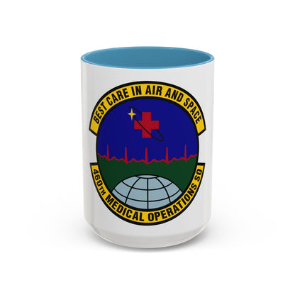 460th Medical Operations Squadron (U.S. Air Force) Accent Coffee Mug