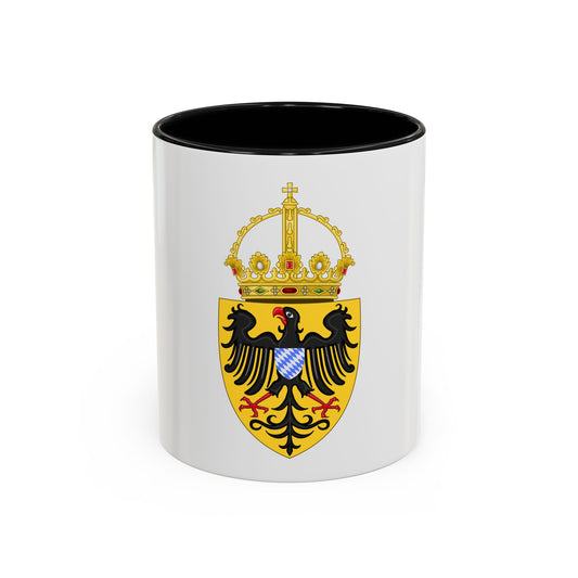 Coat of arms of Louis IV, Holy Roman Emperor - Accent Coffee Mug