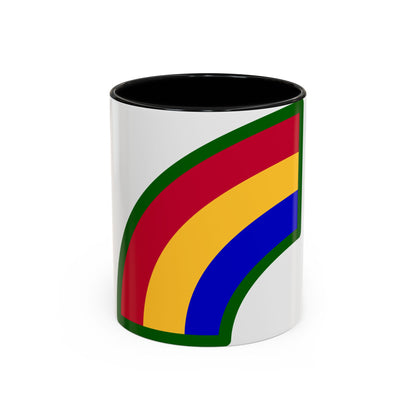 42nd Infantry Division SSI (U.S. Army) Accent Coffee Mug