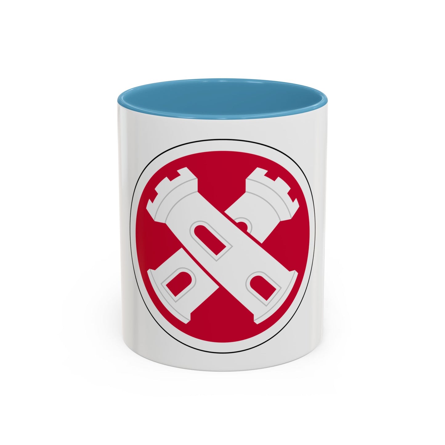 16th Engineer Brigade SSI (U.S. Army) Accent Coffee Mug