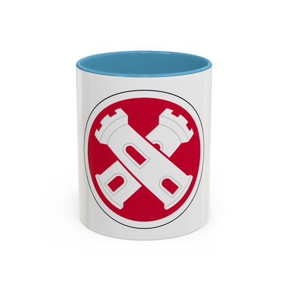 16th Engineer Brigade SSI (U.S. Army) Accent Coffee Mug