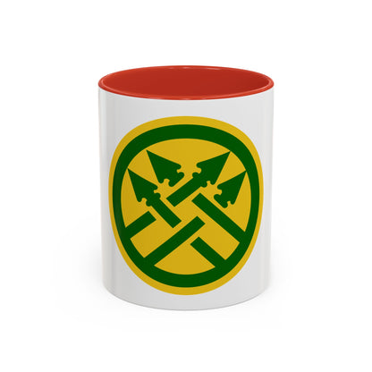 220th Military Police Brigade 2 (U.S. Army) Accent Coffee Mug
