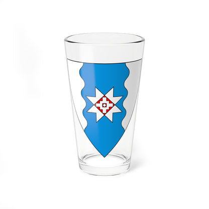 Muhu Valla vapp (Estonia) (Coat of Arms) Pint Glass 16oz