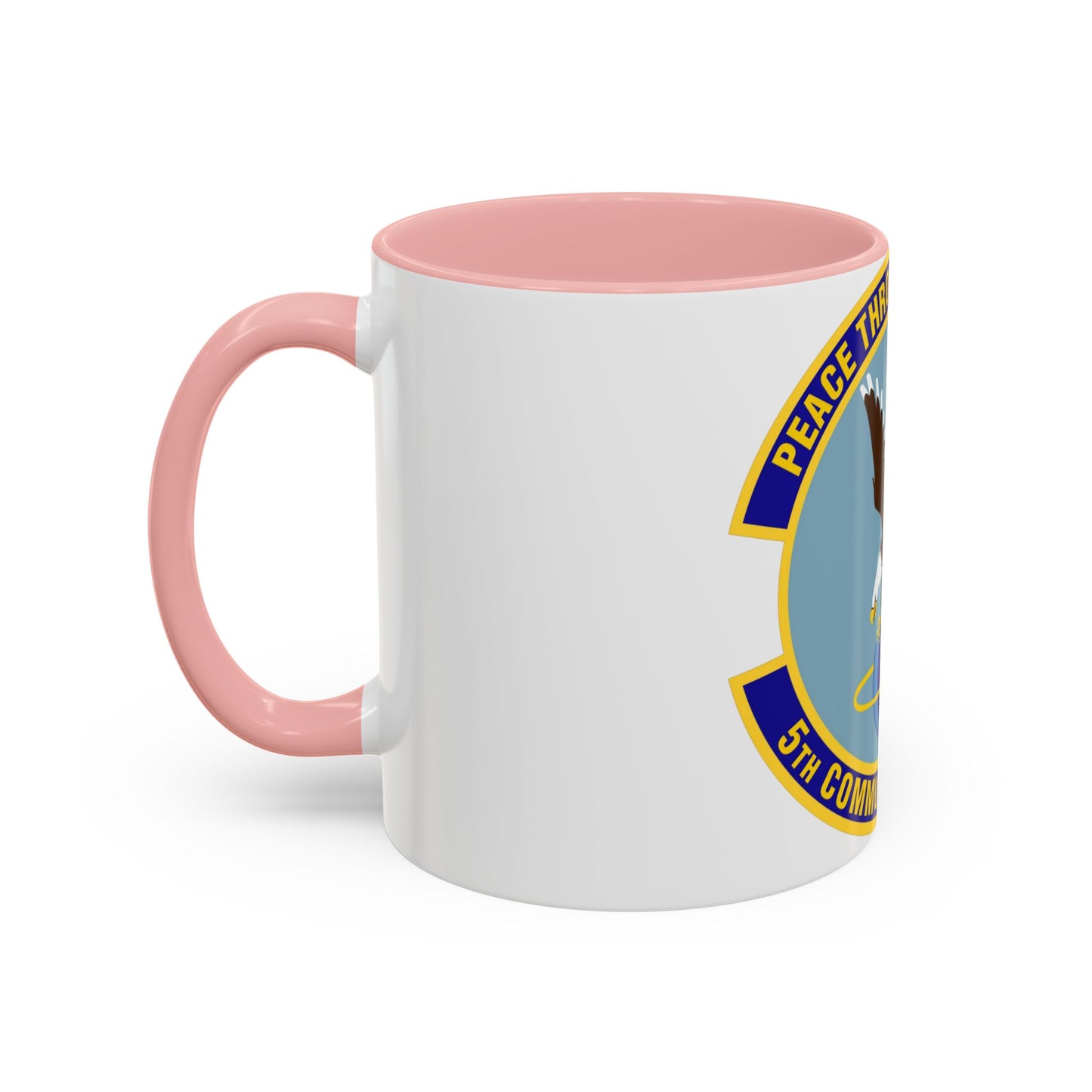 5th Communications Squadron (U.S. Air Force) Accent Coffee Mug