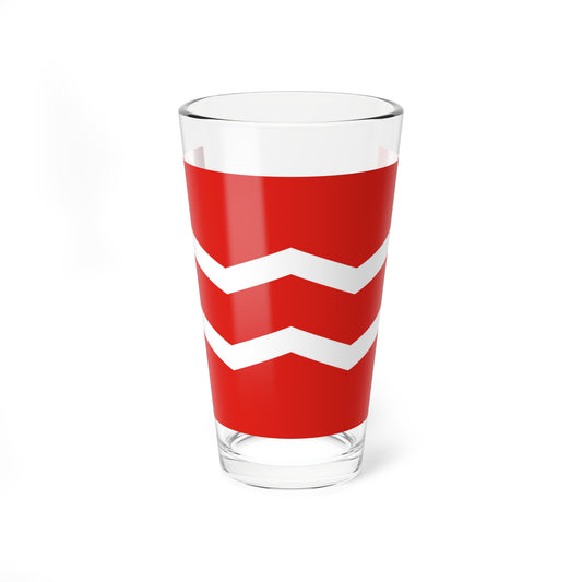 Flag of Manchukuo Coast Guard (China) Pint Glass 16oz