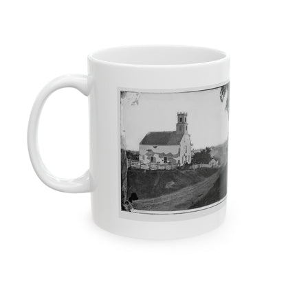 Sharpsburg, Md. Lutheran Church (U.S. Civil War) White Coffee Mug