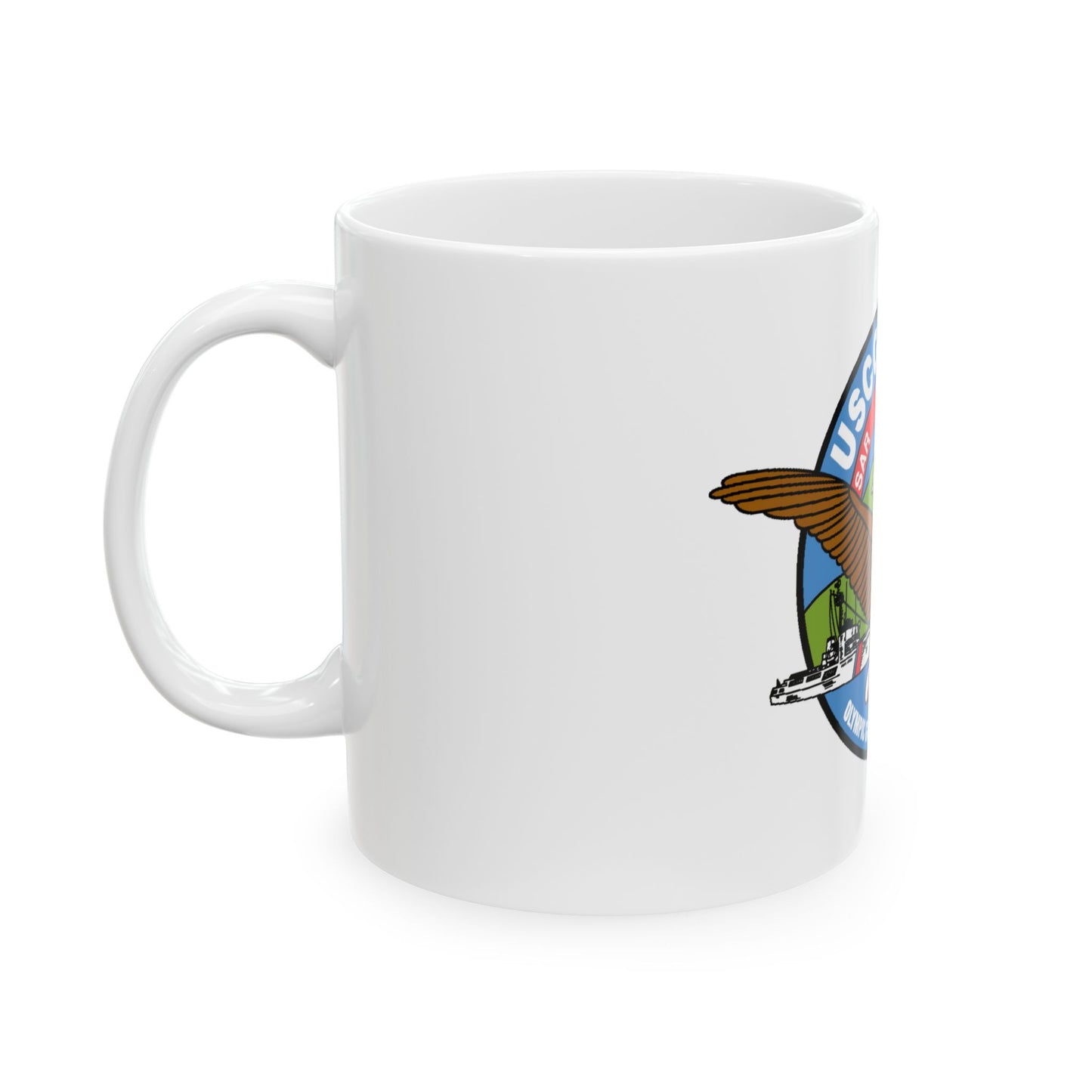 USCGC Active WMEC 618 (U.S. Coast Guard) White Coffee Mug
