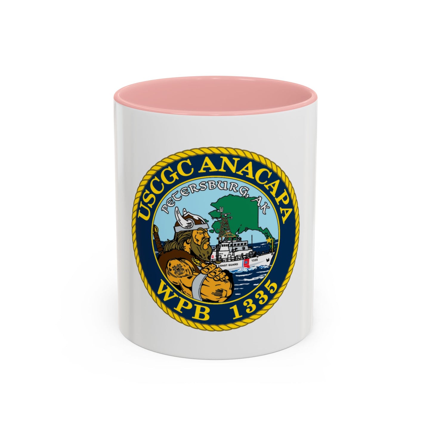 USCGC Anacapa WPB 1335 Petersburg AK (U.S. Coast Guard) Accent Coffee Mug