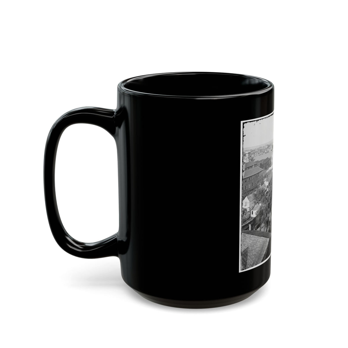 Charleston, S.C. View, From Roof Of Orphan Asylum; The Citadel In Middle Distance (U.S. Civil War) Black Coffee Mug