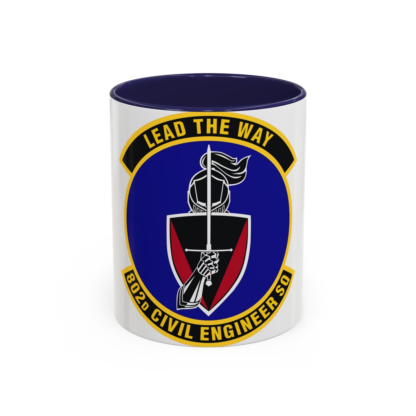 802d Civil Engineer Squadron (U.S. Air Force) Accent Coffee Mug