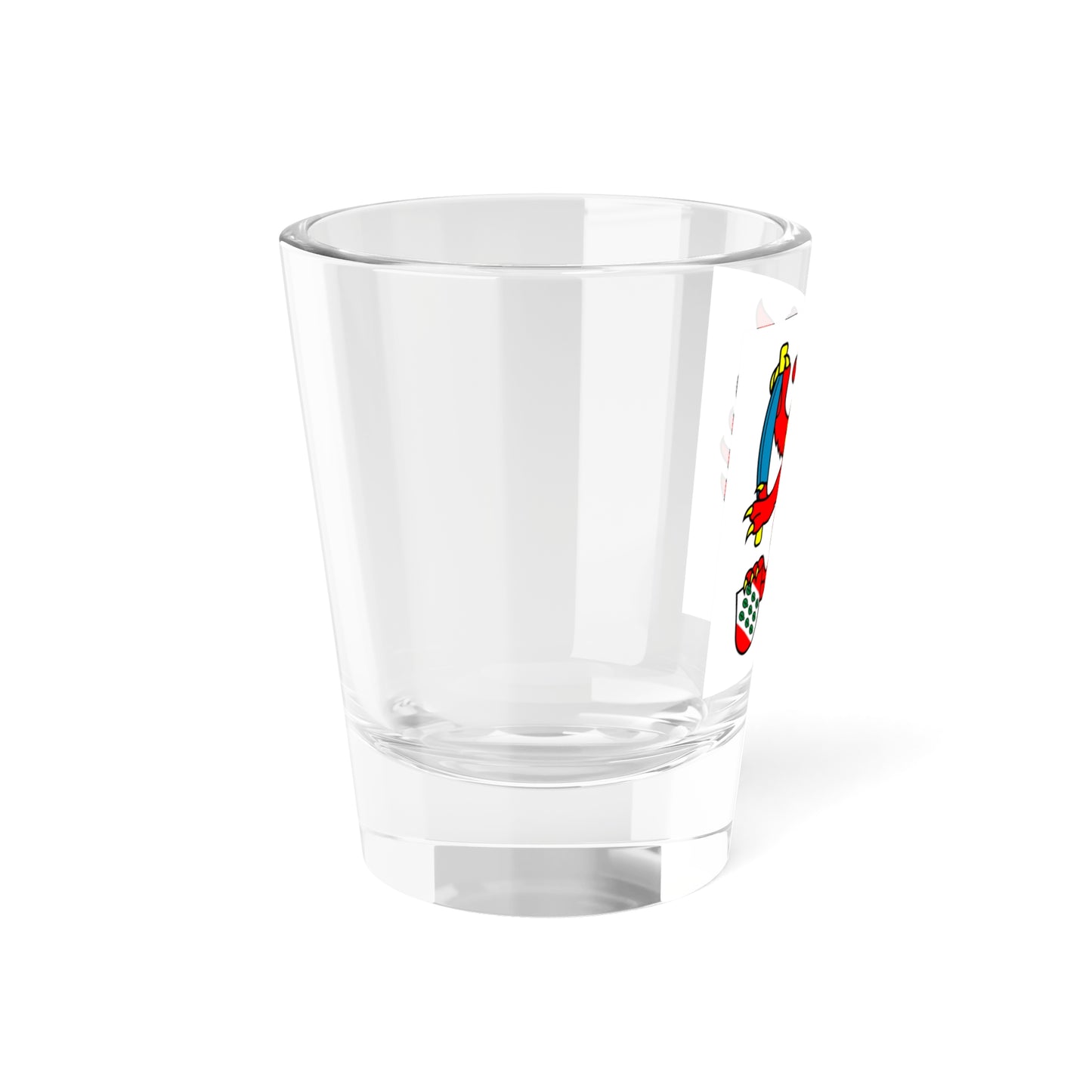 Fahne Gesellschaft zu Mittellowen 2022 (Switzerland) Shot Glass 1.5oz