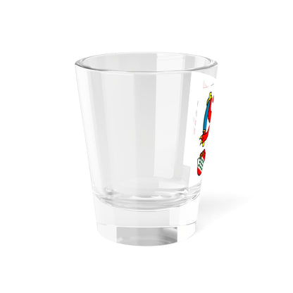 Fahne Gesellschaft zu Mittellowen 2022 (Switzerland) Shot Glass 1.5oz