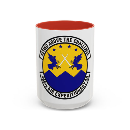 466th Air Expeditionary Squadron (U.S. Air Force) Accent Coffee Mug