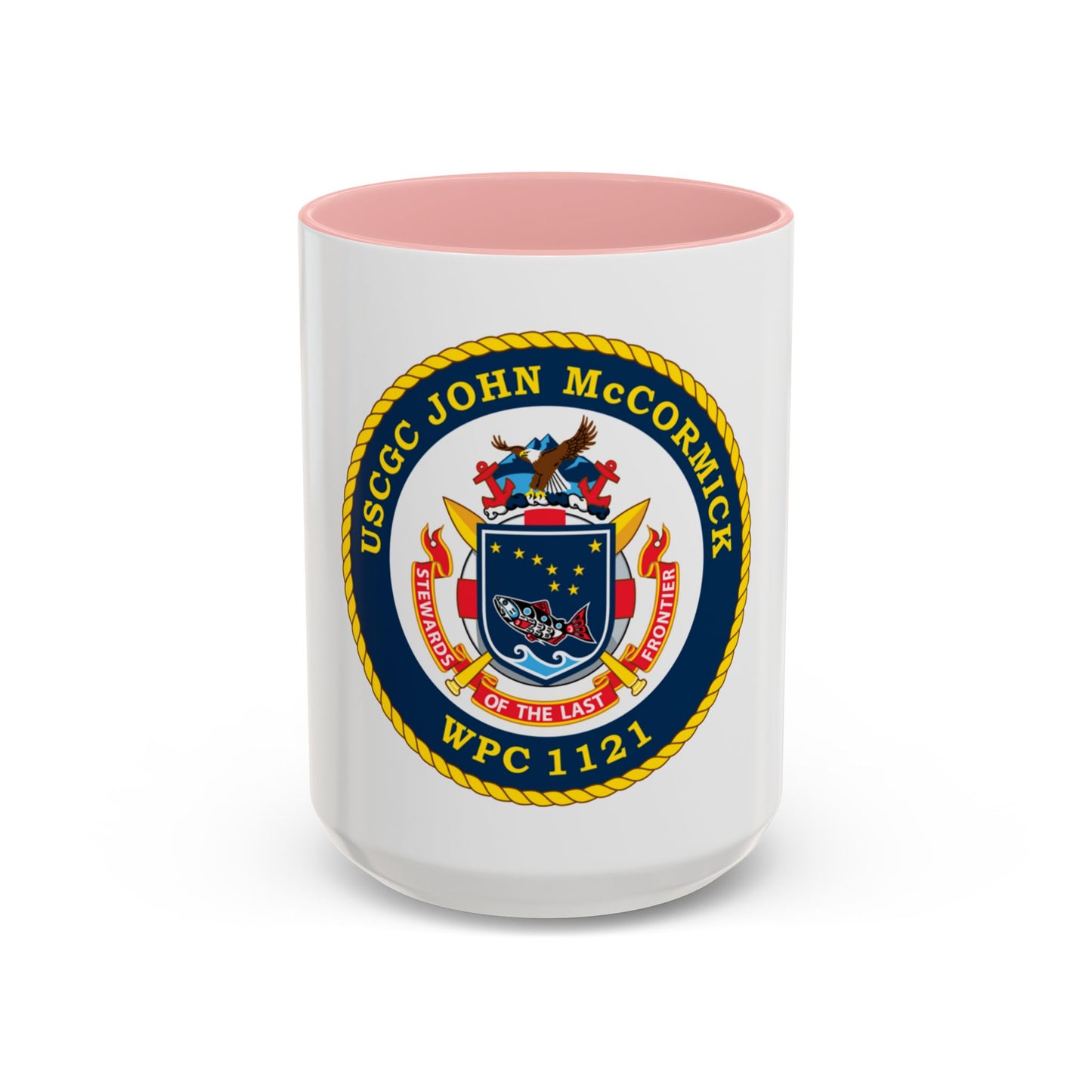 USS John McCormick WPC 1121 (U.S. Coast Guard) Accent Coffee Mug