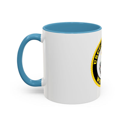 USCGC Dallas WHEC 716 (U.S. Coast Guard) Accent Coffee Mug