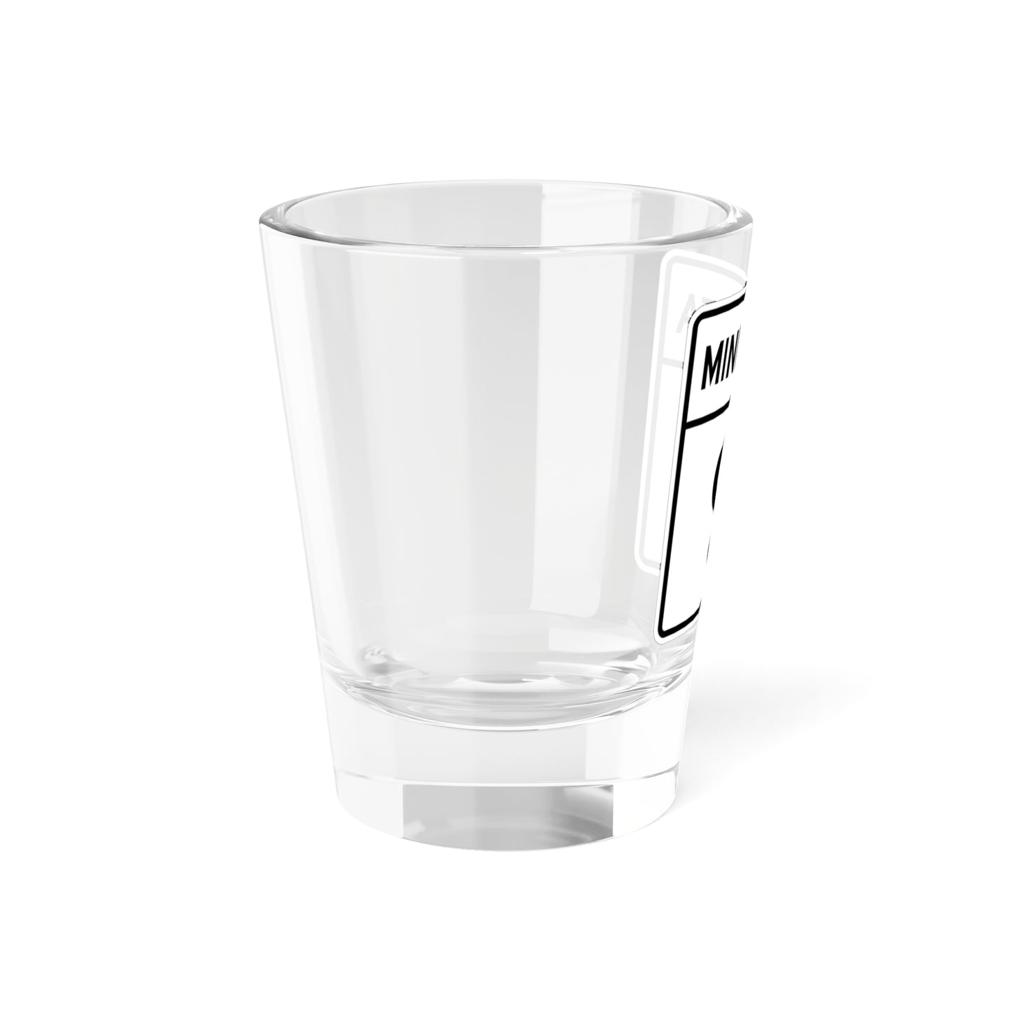 MN-91 1948 (Minnesota) (Road Sign) Shot Glass 1.5oz