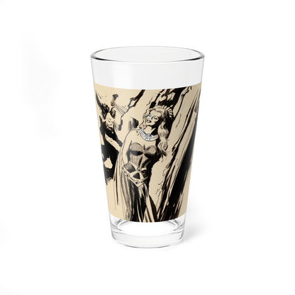 Marvel Super Heroes  Prince Namor the Sub-Mariner Episode 9 Lorelei Animation Drawing (Magazine Illustration) Pint Glass 16oz