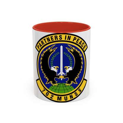 702d Munitions Support Squadron (U.S. Air Force) Accent Coffee Mug