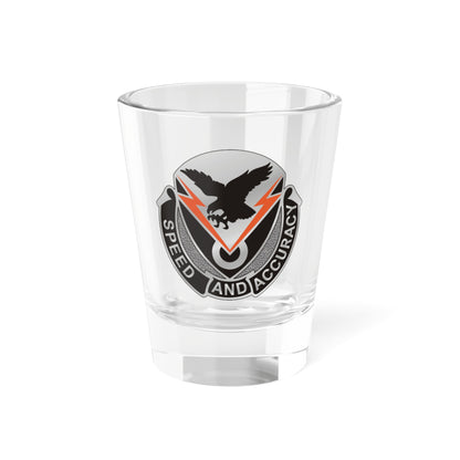 Verre à liqueur du bataillon de transmission 327 (armée américaine) 1,5 oz