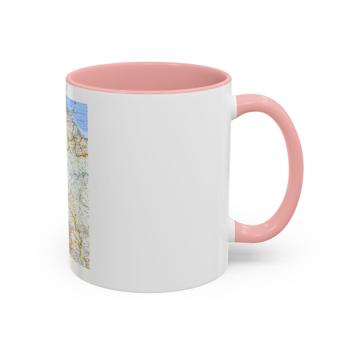 South America - Northwestern (1964) (Map) Accent Coffee Mug
