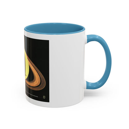 Space - Saturn (1981) (Map) Accent Coffee Mug