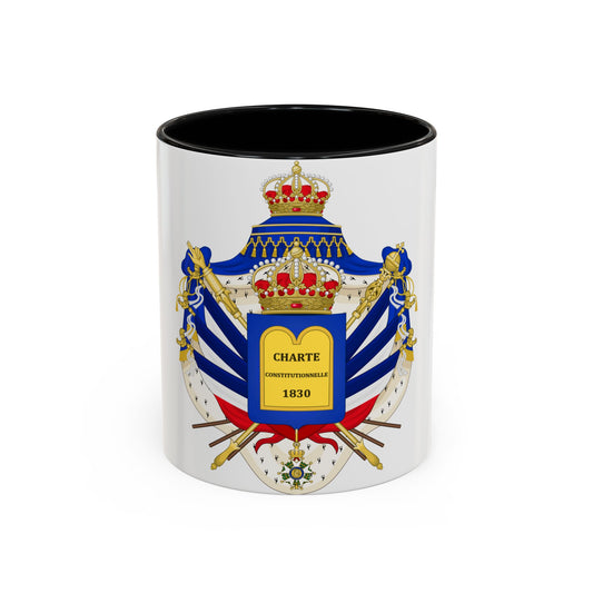 Coat of Arms of the July Monarchy (1831-48) - Accent Coffee Mug