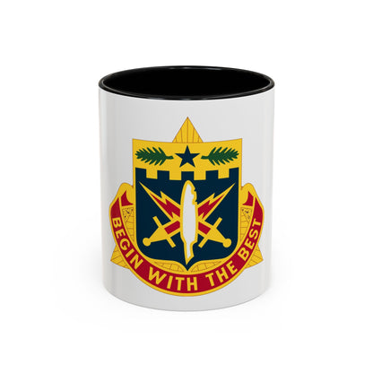 46th Adjutant General Battalion (U.S. Army) Accent Coffee Mug
