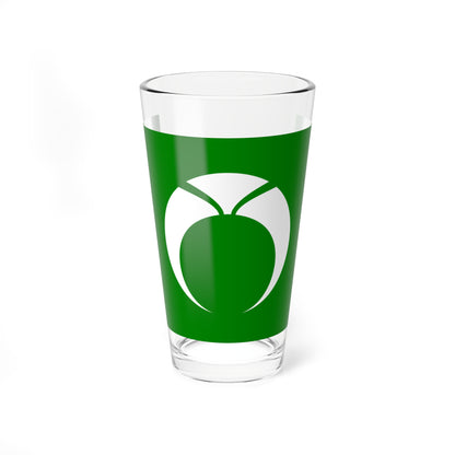 Flag of Obara Aichi 1975-2005 (Japan) Pint Glass 16oz