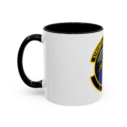 595 Operations Support Flight AFSPC (U.S. Air Force) Accent Coffee Mug