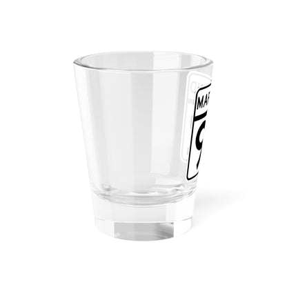 MD Route 92 (Maryland) (Road Sign) Shot Glass 1.5oz