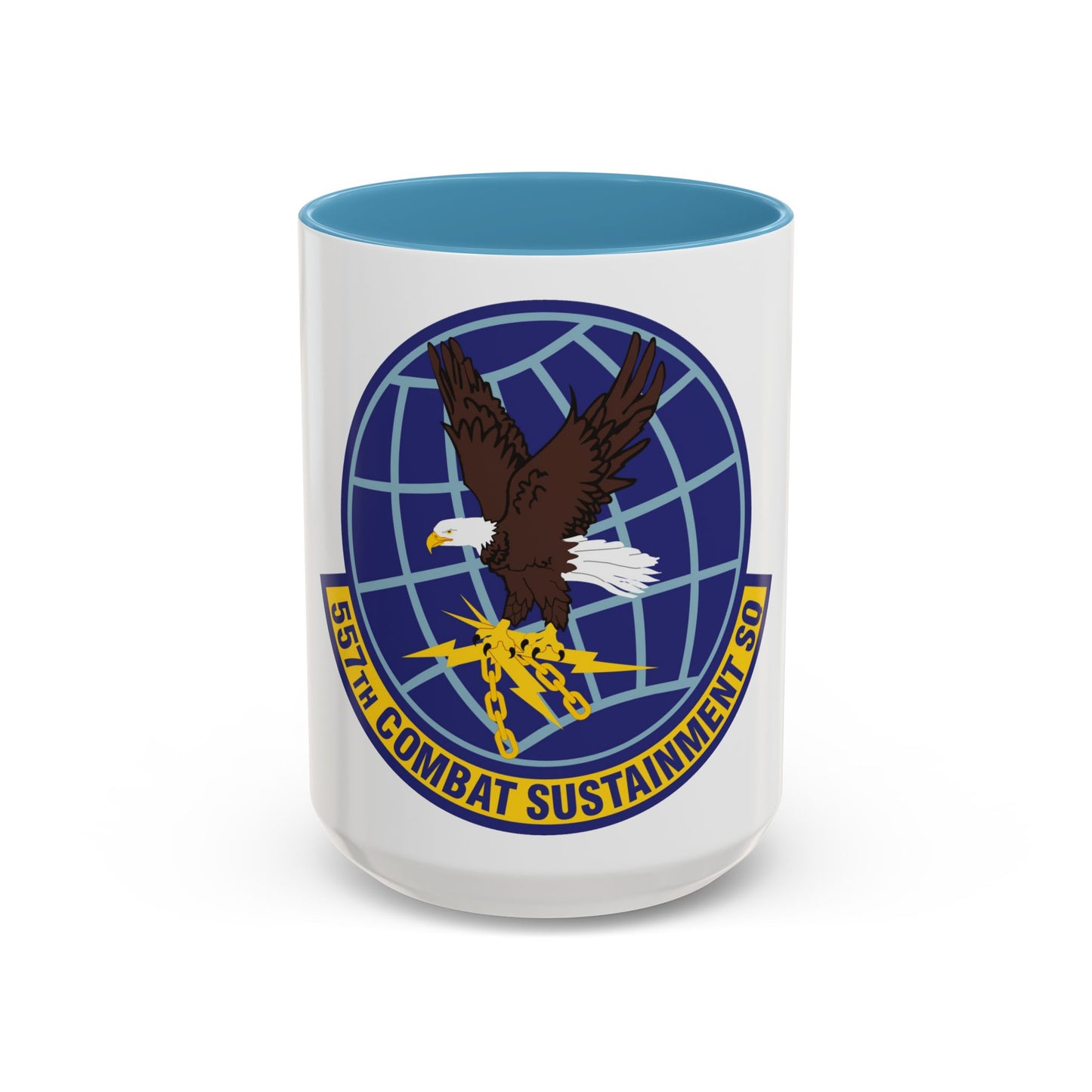 557th Combat Sustainment Squadron (U.S. Air Force) Accent Coffee Mug