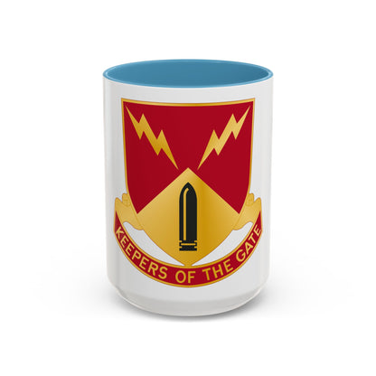 752nd Antiaircraft Artillery Gun Battalion (U.S. Army) Accent Coffee Mug