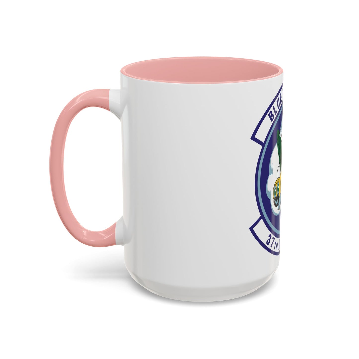 37th Airlift Squadron (U.S. Air Force) Accent Coffee Mug