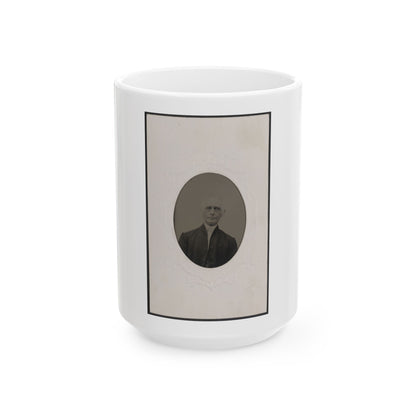 Unidentified Man 002 (U.S. Civil War) White Coffee Mug