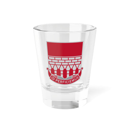 12 Engineer Battalion (U.S. Army) Shot Glass 1.5oz