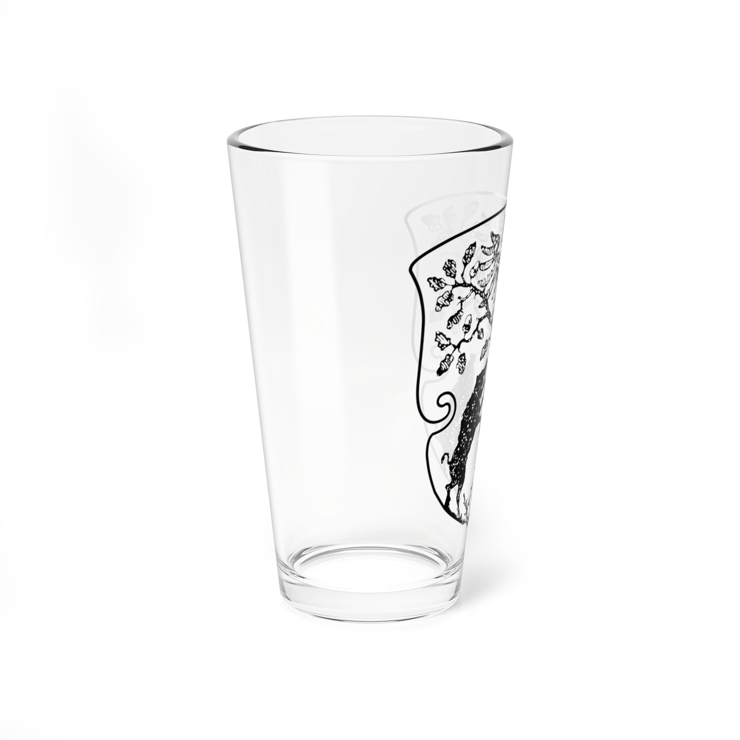 Eberswalde-coat-of-arms-1892-vector-clip-art (Germany) (Coat of Arms) Pint Glass 16oz