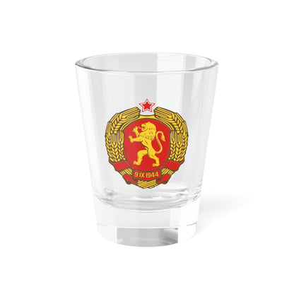 Coat of arms of Bulgaria (1948) - Shot Glass 1.5oz